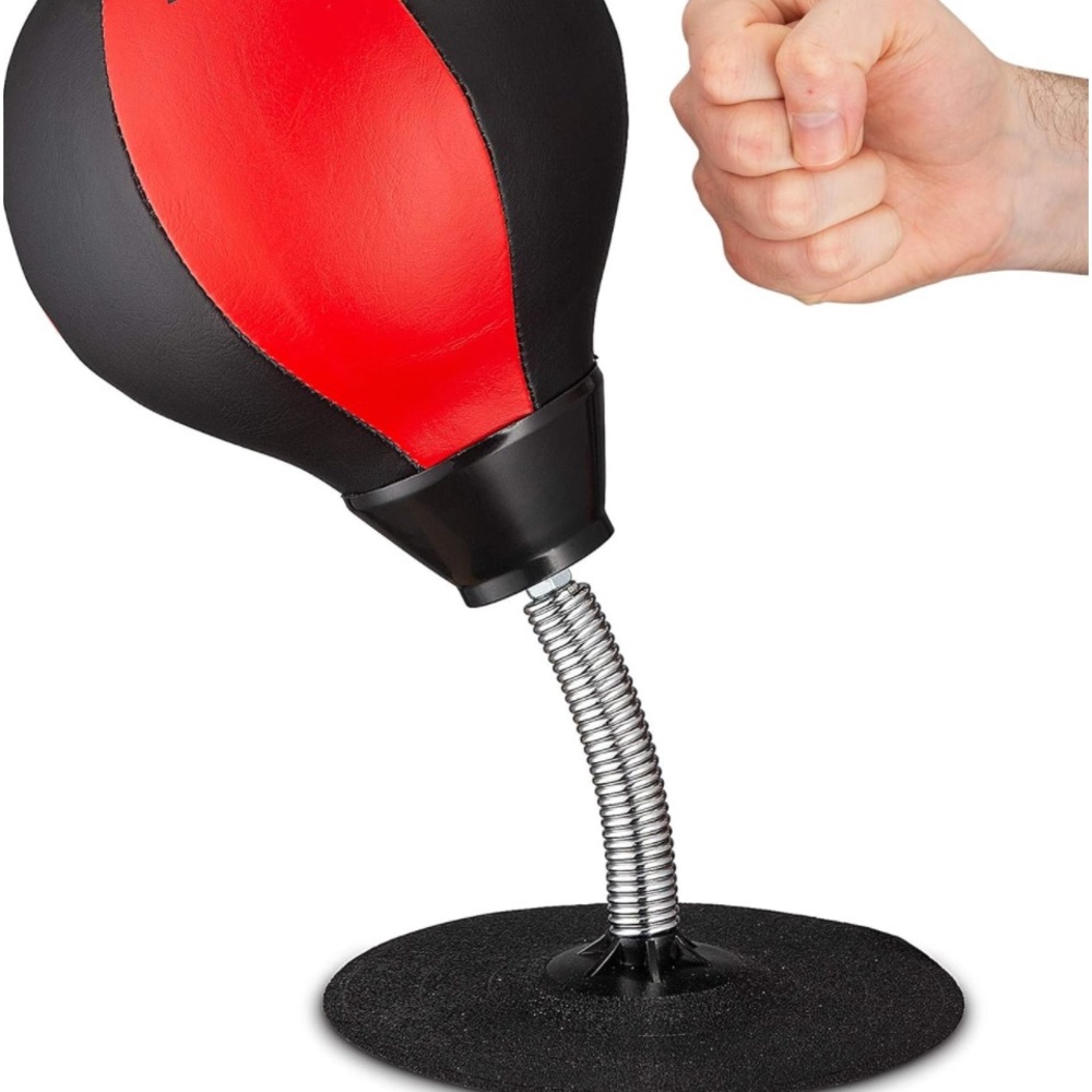 NEW Stress Release Desktop Punching Ball Tabletop Boxing Punching!